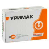 Уримак капсули пролонгованої дії тверді 0,4 мг блістер №30