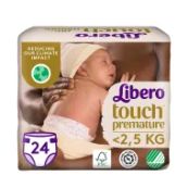 Подгузники для детей Libero Touch Premature до 2,5 кг №24