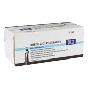 Имипенем Циластатин-Виста порошок для приготовления раствора для инфузий 0,5/0,5 г флакон №10