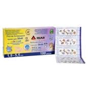 Пластырь бактерицидный IGAR 1,9 х 5,5 см детский с рисунком №1