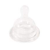 Соска силіконова для широкої пляшки Курносики 7033 S