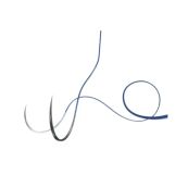 Оптілен нитка USP 5/0 (1) довжина 75см 2 голки колючі hr 13 cv