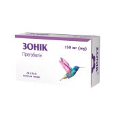 Зоник капсулы твердые 150 мг блистер №28