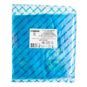 Халат медицинский защитный комбинированный на завязках Славна стерильный l 50-52 тип б 130 см