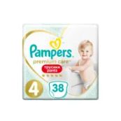 Подгузники-трусики Pampers Premium Care Pants 4 9-15 №38