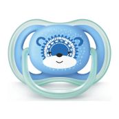 Пустышка Philips AVENT 542/12 силиконовая 6-18 мес для мальчика