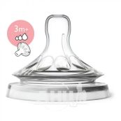 Соска Avent Natural перемінний потік від 3+ місяців