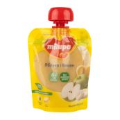 Пюре дитяче фруктове яблуко та банан Milupa з 6 місяців 80 г