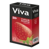 Презервативи Viva кольорові №12