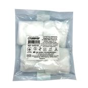 Салфетка марлевая медицинская Славна стерильная 5 см х 5 см 8-слоев тип 17 №25