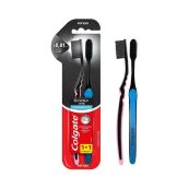 Зубная щетка шелковые нити с древесным углем 1+1