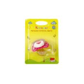 Пустушка латексна кругла Курносики 7217 18+ міс