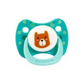 Пустышка латексная круглая Курносики 7217 6-12+ мес