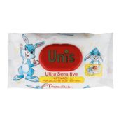 САЛФЕТКИ ВЛ. UNIS №72 ДЕТСКИЕ С КЛАПАНОМ  1789