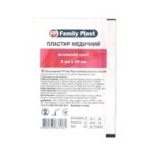 Пластырь медицинский Family plast на нетканой основе 6 см х 10 см №1