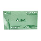Рукавички медичні нестерильні латексні з пудрою пара S №50