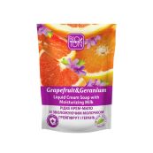 Рідке крем-мило Bioton Cosmetics грейпфрут і герань дой-пак 500 мл