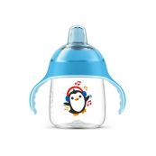 Чашка непроливайка з ручками Philips AVENT 747/02 блакитна 260 мл