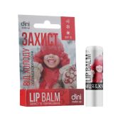 Гігієнічна помада зимова Dini полуниця і журавлина 4,5 г