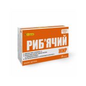 РЫБИЙ ЖИР КАПСУЛЫ 1000 МГ №30 Красота и здоровье (Украина)*