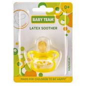 Пустушка латексна Baby Team 3220 класична №1