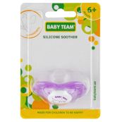 Пустушка силіконова ортодонтична Baby Team 3011 №1