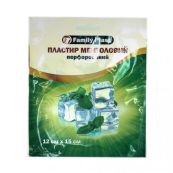 ПЛАСТЫРЬ ФЕМИЛИПЛАСТ ПЕРЦОВЫЙ С МЕНТОЛОМ 12Х15СМ ПЕРФ. 1109 ТОВ "АГРОПЛАСТ", Украина*