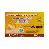 ПЛАСТЫРЬ БАКТ. 2,5 СМ Х7,6СМ ЛАЙТПОР СПАНЛЕЙС Игар