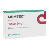 Мемтек таблетки 10 мг №30