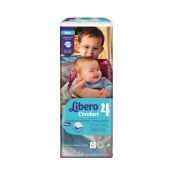 ПОДГ. ЛИБЕРО 4 КОМФОРТ 7-11КГ №52  3674 SCA Hygiene Products