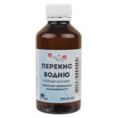 Перекись водорода 3% раствор флакон 200 мл