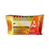 ПРЕСТО ГЕЛЬ ВЛАЖ. МЯГКИЕ САЛФЕТКИ №40 Danpharm,Израиль