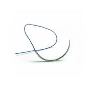 Игла атравматическая 3/0 (2) колющая 25мм 3/8 0,75м нейлон