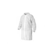 ХАЛАТ МЕД. ПОСЕТИТЕЛЯ  НА КНОПКАХ БЕЛ. РАЗМ L Диамант-фарм