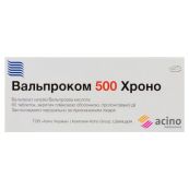 ВАЛЬПРОКОМ ХРОНО ТАБЛ. П/О 500МГ №60 Фарма Старт
