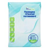 Пелюшки гігієнічні ECOHEALTH поглинаючі 60 см х 90 см №5
