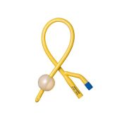 Катетер фолея 2-ходовой s-2fs силикон 30-20fr желтый