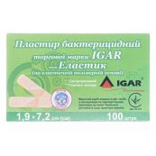 ПЛАСТЫРЬ БАКТ. "ИГАР" 7,2-1,9 ЭЛАСТИЧ. №100