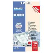 Пелюшки гігієнічні MEDIZ поглинаючі 60 см х 90 см №10