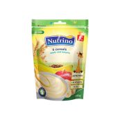 КАША НУТРИНО 5 ЗЛАКОВ ЯБЛОКО, БАНАН БЕЗМОЛ. 200Г ПАКЕТ 2722 BFF, Черногория*