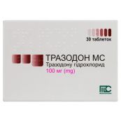 ТРАЗОДОН МС ТАБЛ. 100МГ №30 Medochemie