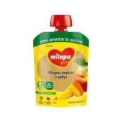 Пюре фруктове Milupa яблуко персик гарбуз 80 г