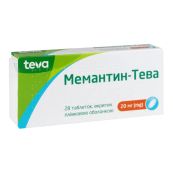 Мемантин таблетки 20 мг №28