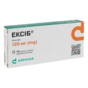 Ексіб таблетки вкриті оболонкою 120 мг №10
