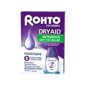 РОХТО ДРАЙ АИД КАПЛИ ГЛАЗ. 10МЛ ROHTO Pharmaceutical Co., Ltd (Японія)