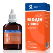 Виодин раствор накожный 100 мг/мл 100 мл №1