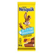 НЕСКВИК ШОКОЛАД МОЛОЧ. НАЧИНКА С МОЛОКОМ 100Г  0707