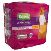Труси урологічні для жінок Depend розмір S/M об'єм 70-105 см №10