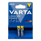 БАТАРЕЙКА VARTA LONGLIFE POWER AAA BLI 2 ALKALINE 2ШТ  9701