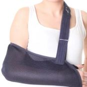 БАНДАЖ Д/ФИКСАЦИИ РУКИ ТРИКОТАЖ. REF-30.302 (M) ЧЕРНЫЙ